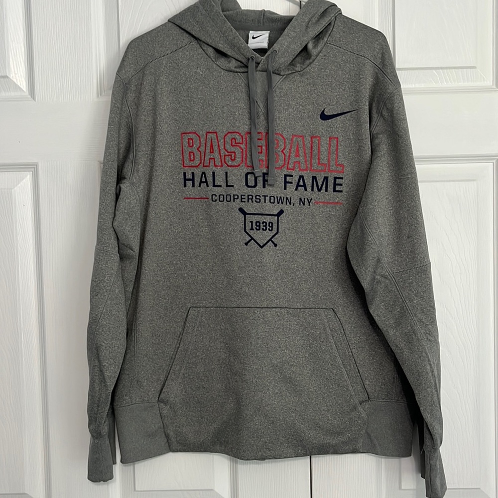 Baseball Hall of Fame hoodie, Nike, size large
